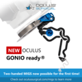 With the new OCULUS GONIO ready® two-handed MIGS is now possible for the first time!